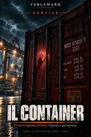 Copertina IL CONTAINER — Fablemarq Gamebooks Survive